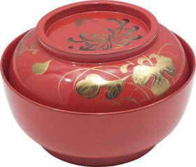 JAPANESE LACQUER BOWL, MEIJI PERIOD C.1900