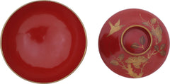 JAPANESE LACQUER BOWL AND COVER - Fagan Arms