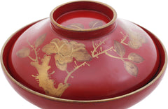 JAPANESE LACQUER BOWL AND COVER - Fagan Arms