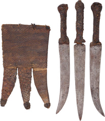 SUDANESE TRIPLE DAGGER SET - Fagan Arms
