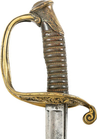 US M.1850 FOOT OFFICER’S SWORD, PETERSON #73