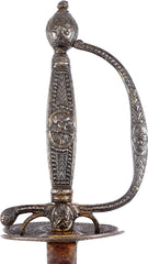 FRENCH SILVER HILT SMALLSWORD C.1770 - Fagan Arms