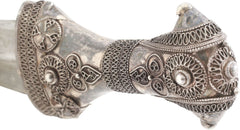 FINE SILVER MOUNTED SAUDI JAMBIYA - Fagan Arms