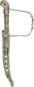 IMPERIAL RUSSIAN ENAMELED DAGGER