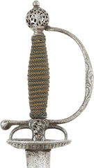 EUROPEAN STEEL HILT SMALLSWORD C.1750 - Fagan Arms