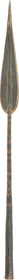FINE AFRICAN WAR SPEAR, ERITREA