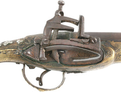 ALBANIAN (OTTOMAN) MIQUELET LOCK PISTOL C.1800-EARLY 19th CENTURY - Fagan Arms