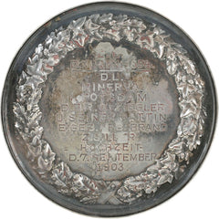 PRUSSIAN SILVER COMMEMORATIVE MEDAL - Fagan Arms