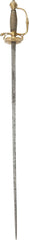MILITARY OFFICER’S SMALLSWORD C.1700, PROBABLY SAXON - Fagan Arms