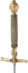 MILITARY OFFICER’S SMALLSWORD C.1700, PROBABLY SAXON - Fagan Arms