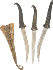 SUDANESE TRIPLE DAGGER SET, MAHDIST WAR, C.1885 - Fagan Arms