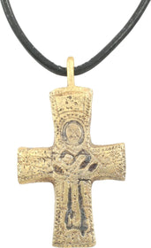 SUPERB MEDIEVAL EUROPEAN RELIQUARY CROSS