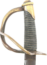 Probable Confederate use! US M.1840 CAVALRY TROOPER'S SWORD