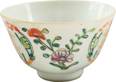 CHINESE EXPORT TEA BOWL, 18TH CENTURY - Fagan Arms