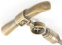 MINER’S GUILD CONCEALED SWORD WALKING STICK. - Fagan Arms