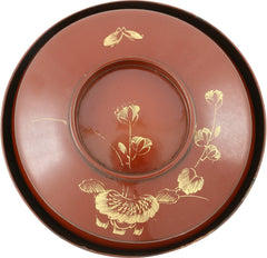 JAPANESE LACQUERED COVERED BOWL - Fagan Arms