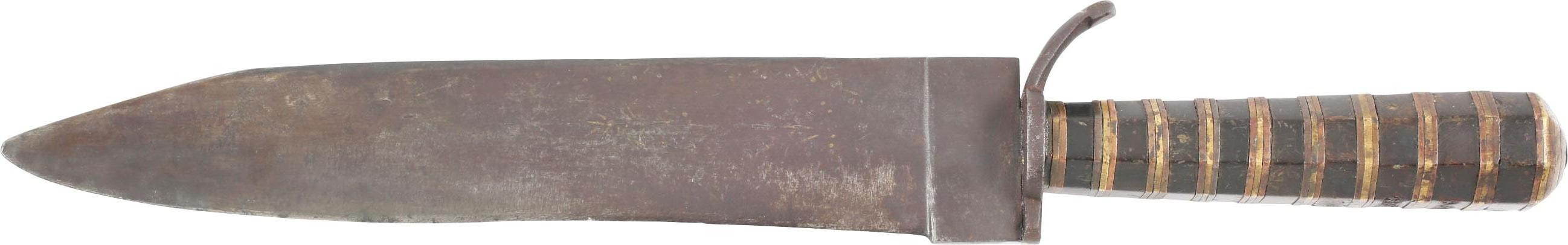 A SPANISH SOUTHWEST FIGHTING KNIFE C.1800. - Fagan Arms
