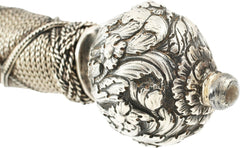 A RARE SILVER HILTED NORTH ITALIAN TRANSITIONAL RAPIER C.1655-60. - Fagan Arms