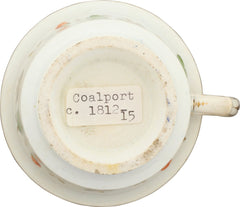 COALPORT PORCELAIN TEA CUP, C.1812-15 - Fagan Arms