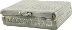 PEWTER SNUFF BOX, COLONIAL TO NAPOLEONIC WARS PERIOD - Fagan Arms