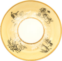 WORCESTER PORCELAIN COFFEE CUP AND SAUCER C.1810 - Fagan Arms