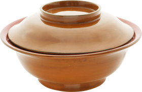 JAPANESE LACQUERED COVERED BOWL