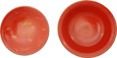JAPANESE LACQUERED COVERED BOWL - Fagan Arms