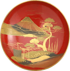 JAPANESE LACQUER BOWL OWNA. Meiji Period. - Fagan Arms