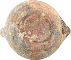LATE ROMAN TERRA COTTA OIL LAMP. 5th-6th century AD. - Fagan Arms
