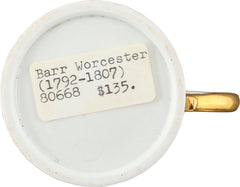 BARR WORCESTER COFFEE CUP C.1792-1807 - Fagan Arms