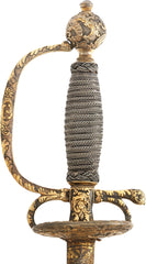 MAGNIFICANT FRENCH SMALLSWORD C.1720 - Fagan Arms