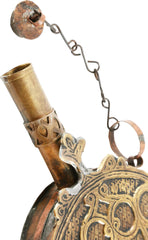 MOROCCAN POWDER FLASK. - Fagan Arms