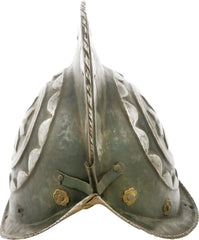 A FINE GERMAN BLACK AND WHITE MORION C.1580-1600 - Fagan Arms