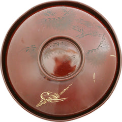 JAPANESE LACQUER BOWL AND COVER - Fagan Arms