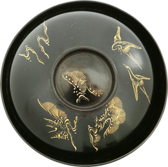 JAPANESE LACQUER BOWL AND COVER - Fagan Arms