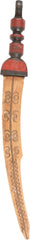 FINE LEATHER WORK ON NORTH AFRICAN CEREMONIAL SHORT SWORD - Fagan Arms