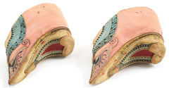 EXTRAORDINARY PAIR OF CHINESE LADIES SHOES FOR BOUND FEET (FOOT BINDING) - Fagan Arms