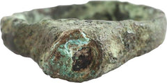 MEDIEVAL ENGLISH LADIES RING C.1300 SIZE 1 ¼ - Fagan Arms
