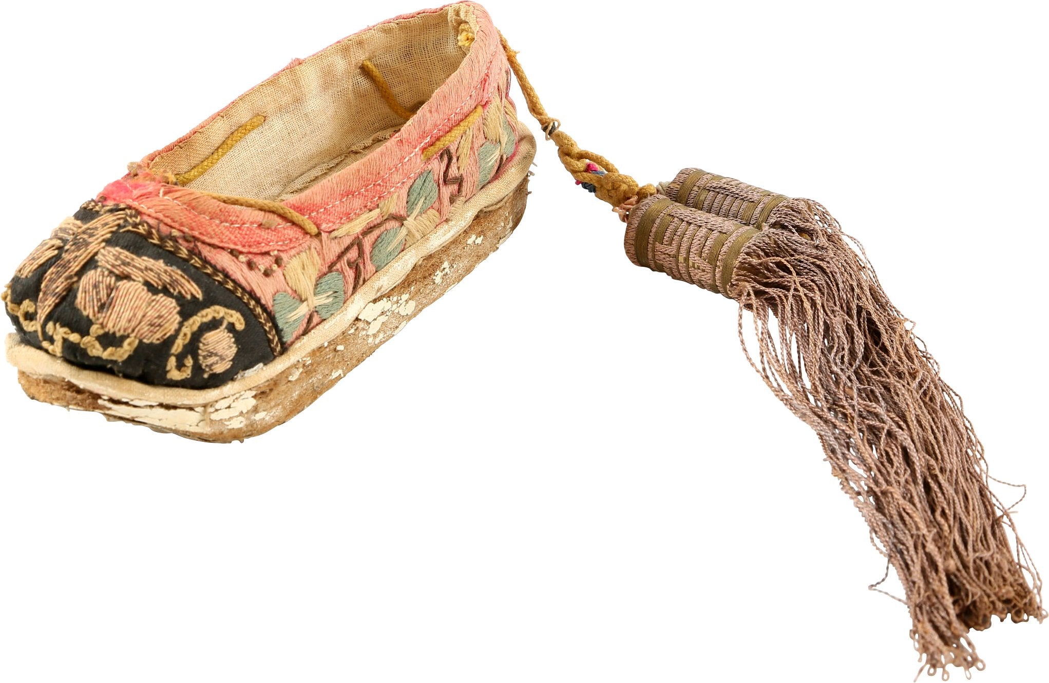 CHINESE WOMAN’S SHOE FOR FOOT BOUND FOOT. - Fagan Arms