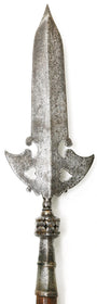 ENGLISH GUARD PARTISAN, 17TH CENTURY