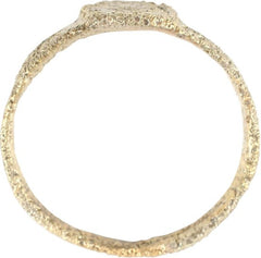 LATE ROMAN/MEDIEVAL RING 7th-10th CENTURY AD SIZE 4 ½ - Fagan Arms
