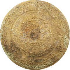FINE ANTIQUE INDOPERSIAN REPOUSSE DISH - Fagan Arms