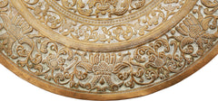FINE ANTIQUE INDOPERSIAN REPOUSSE DISH - Fagan Arms