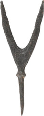 RARE SCYTHIAN FORKED ARROWHEAD C.500 BC - Fagan Arms