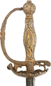 RARE SMALLSWORD FOR A BOY, LATE 18TH CENTURY.