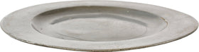 ENGLISH PEWTER PLATE C.1750
