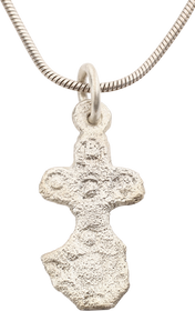 MEDIEVAL EUROPEAN CROSS PENDANT, 13TH-15TH CENTURY AD