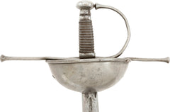 RARE SPANISH/CARIBBEAN CUP HILTED RAPIER C.1700 - Fagan Arms