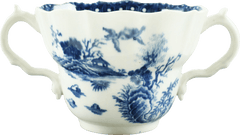 WORCESTER PORCELAIN CHOCOLATE CUP. C.1770-80 - Fagan Arms
