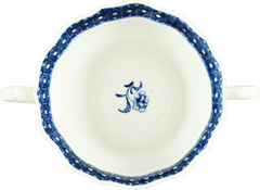 WORCESTER PORCELAIN CHOCOLATE CUP. C.1770-80 - Fagan Arms